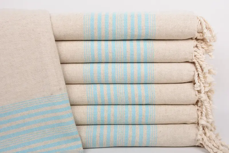 68x40 Linen Striped Towel, Peshtemal Towel, Turkish towel bulk order for wedding gifts, Absorbent towel, Custom Wedding Gifts, Gift For Bride