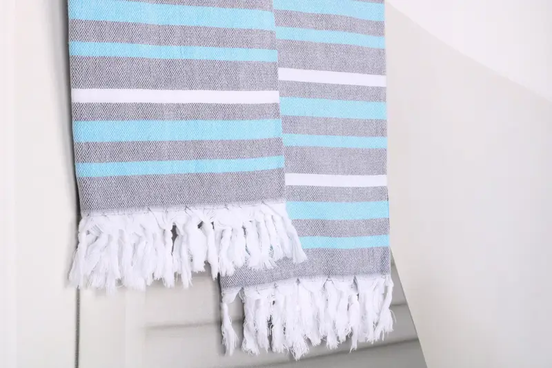 Luxury Turkish Bath Towel, Beach Towel Bulk, 70x40 Cotton Striped Towel, Thin towel, Bridesmaid Favors, Turkish Towel Monogram, Custom Wedding Gift - 8