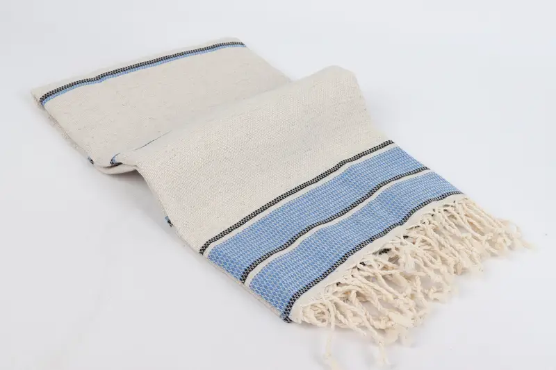 Hammam towel, Sand-resistant towel, Lightweight Turkish towel, 70x36 Cotton Striped Towel, Custom Beach Towels, Custom Name Towel, Embroidery Towels - 6