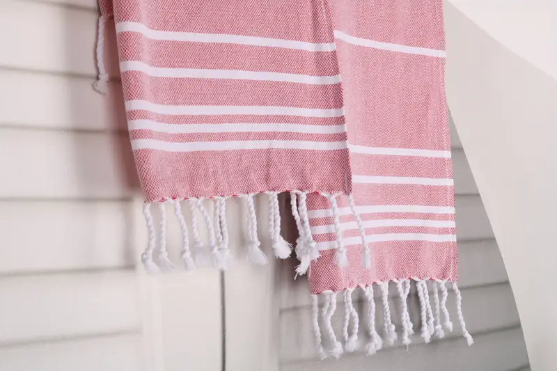 Bridesmaid Gifts, 38x18 Cotton Striped Towel, Turkish Towel Hand Towel, Engagement Gift, Bachelorette Party Items, Kitchen Towel, Travel Towel - 8