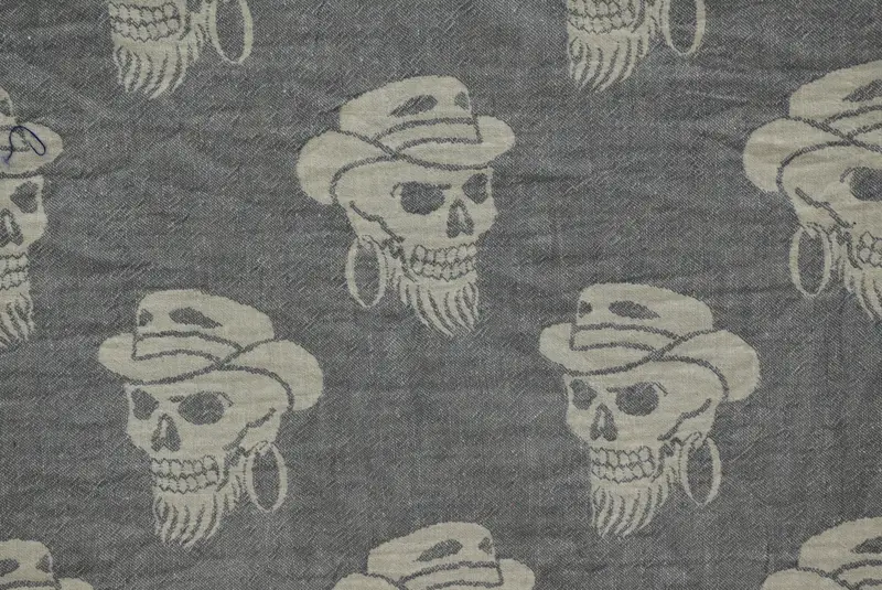 Turkish beach towel, Quick-Dry Beach Towel, 70x36 Cotton Skull Patterned Towel, Customized Turkish Towel, Organic Turkish towel, Customized Towels - 8