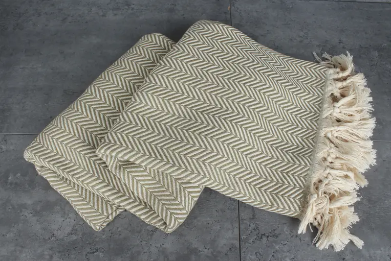 Aesthetic Blanket, Quenn Bedspread, Bachelorette Gifts, Boho Throw Blankets, Custom Wedding Gifts, Decorative Bedspread, 92x76 Cotton Chevron Towel - 5