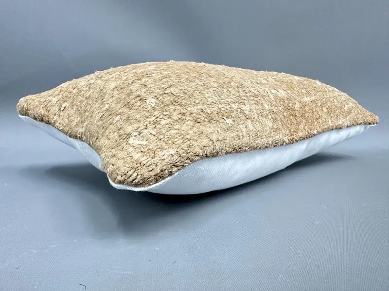 Pillow for Sofa, Vintage Kilim Pillow, Pillow for Couch, Pillow, 8x16 Beige Pillow Sham, Indoor Pillow, Neutral Throw Cushion Case - 6