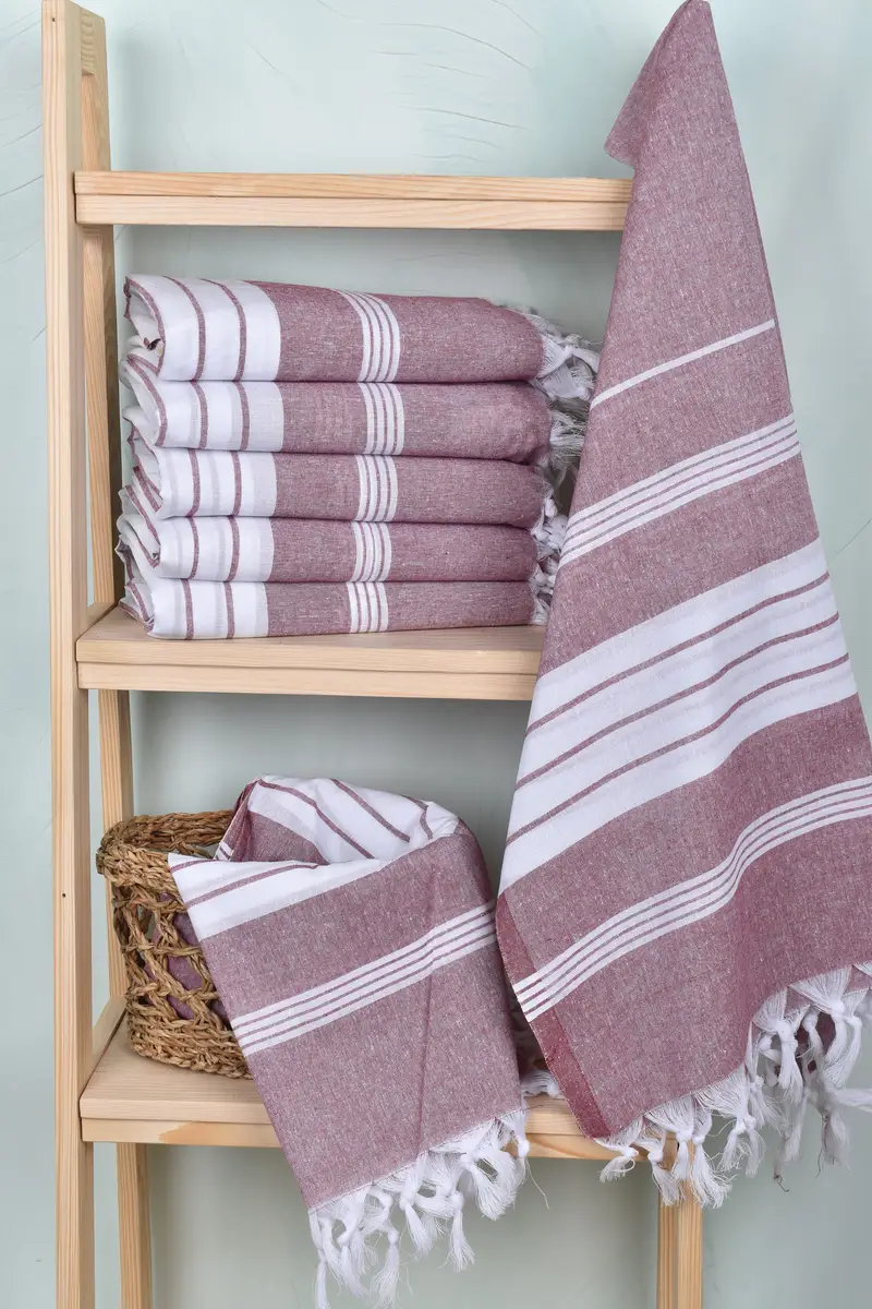Birthday Gift, Summer Towel, Bridal Shower Favors, 68x36 Cotton Striped Towel, Personalized Wedding Gift, Beach towel, Turkish Beach Towel Monogram - 3
