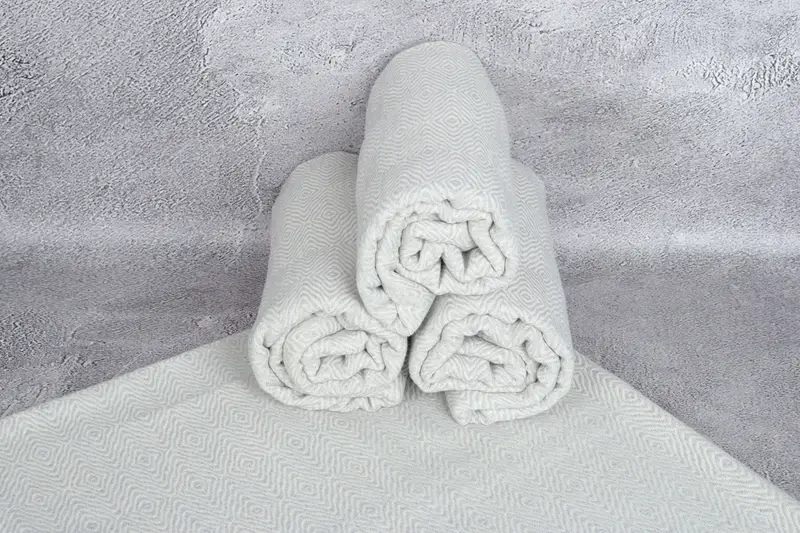 Girls Weekend Getaways Gifts, Beach Towel Bulk, Decorative Towel, Home Gift, Bridesmaid Gifts, 70x40 Cotton Zigzag Diamond Towel, Turkish Towel USA - 7