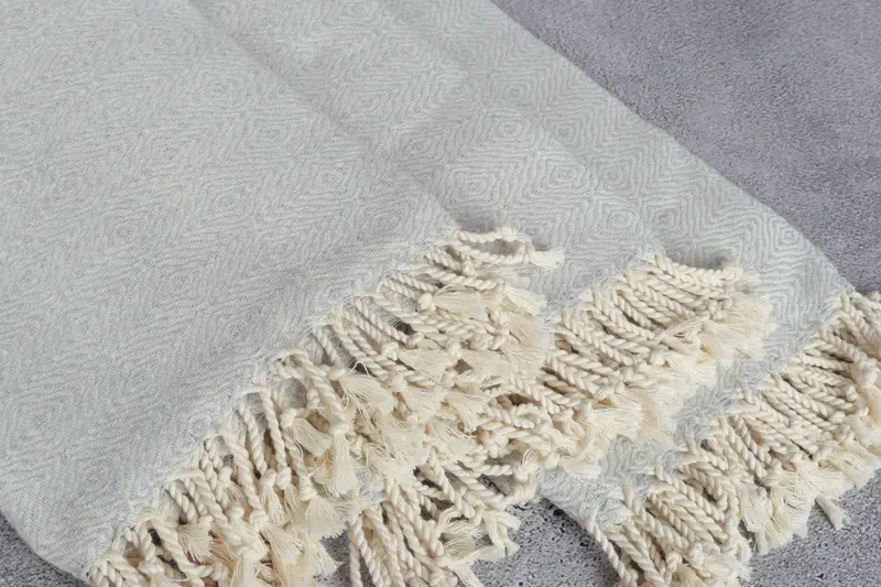 Girls Weekend Getaways Gifts, Beach Towel Bulk, Decorative Towel, Home Gift, Bridesmaid Gifts, 70x40 Cotton Zigzag Diamond Towel, Turkish Towel USA - 5