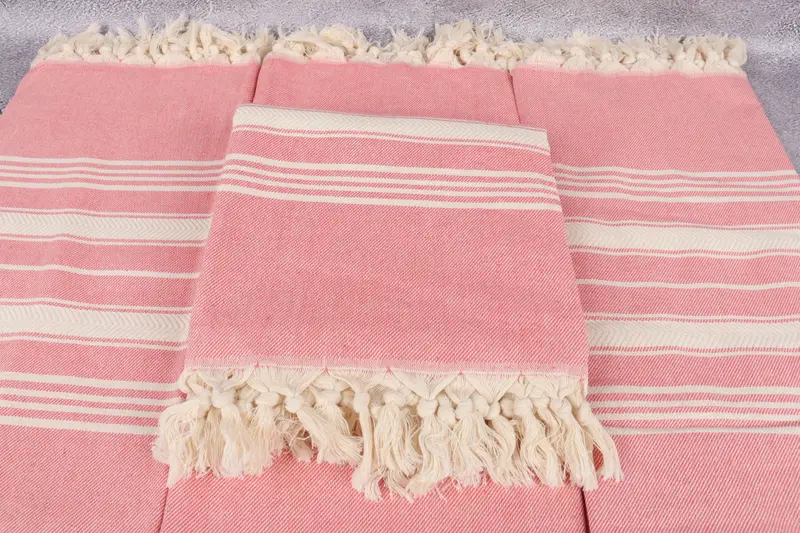 Beach Size Towel, Turkish Towel USA, Welcome Wedding Gift, Housewarming Gift, Bridal Shower Favors, Handmade Turkish bath towel for summer vacation - 4