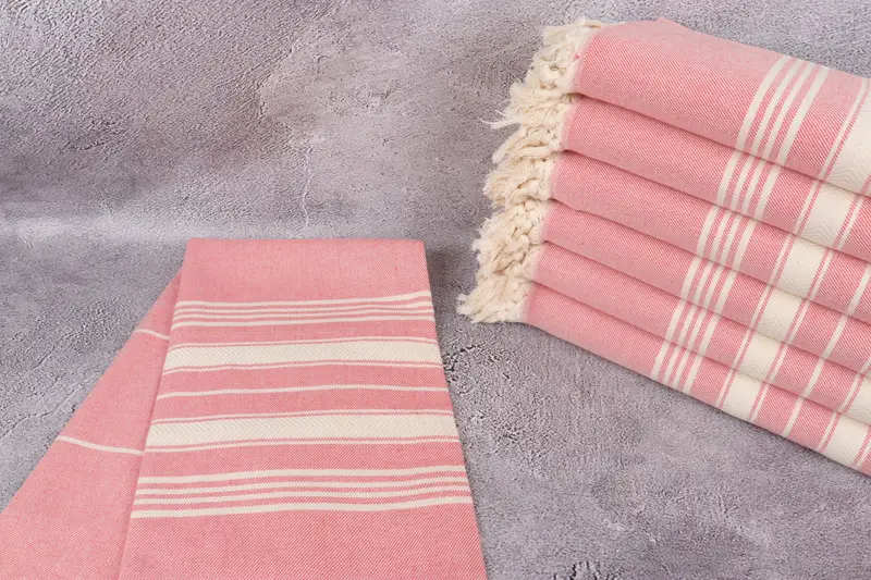 Beach Size Towel, Turkish Towel USA, Welcome Wedding Gift, Housewarming Gift, Bridal Shower Favors, Handmade Turkish bath towel for summer vacation - 2