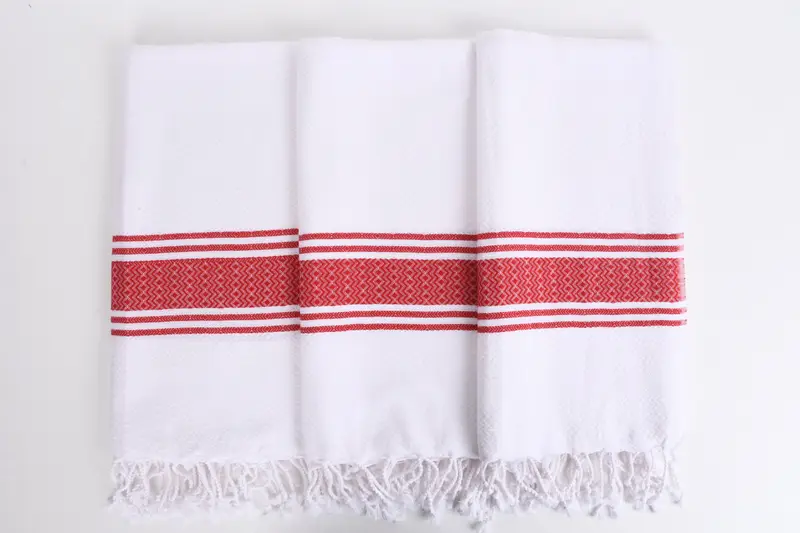 70x40 Cotton Striped Towel, Summer Towel, Personalized Gift, Gift For Her, Organic towel, Gift For Coworker, Organic Towel, Guest Towel - 7