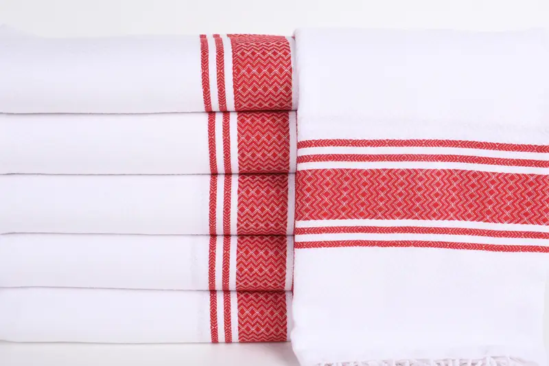 70x40 Cotton Striped Towel, Summer Towel, Personalized Gift, Gift For Her, Organic towel, Gift For Coworker, Organic Towel, Guest Towel - 1