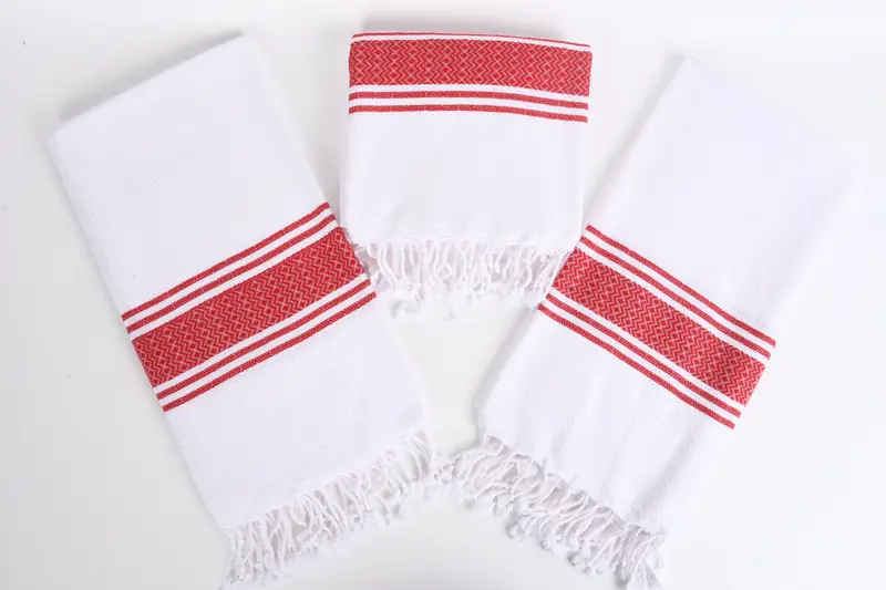 70x40 Cotton Striped Towel, Summer Towel, Personalized Gift, Gift For Her, Organic towel, Gift For Coworker, Organic Towel, Guest Towel - 6