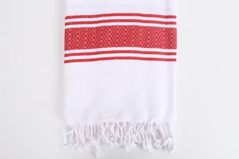 70x40 Cotton Striped Towel, Summer Towel, Personalized Gift, Gift For Her, Organic towel, Gift For Coworker, Organic Towel, Guest Towel - 3