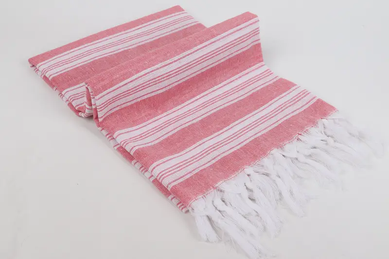 Handmade Gift, 70x40 Cotton Striped Towel, Sand-resistant towel, Bachelorette Party Decorations, Wedding For Favor, Friends Beach Towel - 6