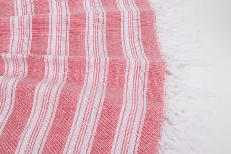 Handmade Gift, 70x40 Cotton Striped Towel, Sand-resistant towel, Bachelorette Party Decorations, Wedding For Favor, Friends Beach Towel - 8