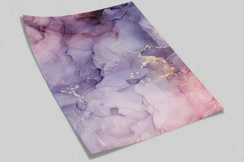 Purple And Pink Marble, Bright Wall Paper, Modern Wall Paper, Shimmery Wall Decor, Paper Wall Art, Luxury Marble Mural, - 5