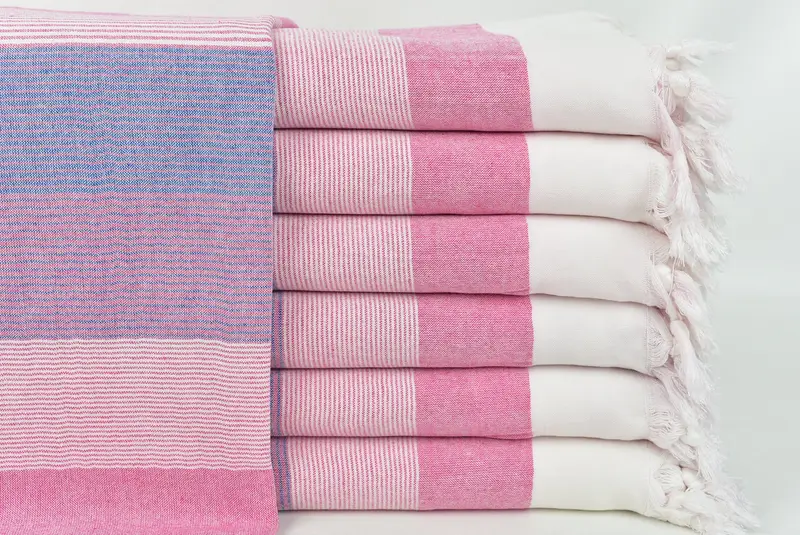 Bachelor Towel, 68x40 Cotton Striped Towel, Custom monogram Turkish beach towel USA, Luxury towel, Beach towel, Turkish towel, Gift Towel - 1