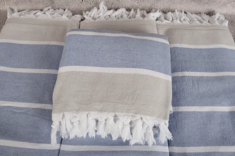 Beach Theme Bachelorette Party Gifts, Wedding Favors, Wedding For Favor, 68x40 Cotton Striped Terry Towel, Turkish Towel Beach, Bachelorette Gifts - 4