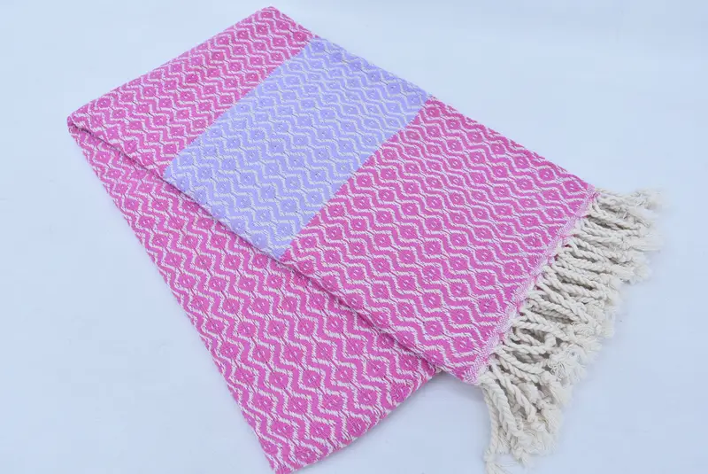 Absorbent Turkish towel, Bridal Party Gifts, Bridal Shower Favors, Turkish Bath Towel USA, Custom Wedding Gifts, 70x40 Cotton Striped Towel - 4