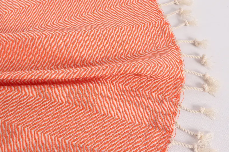 Travel Towel, Employee Gifts, Monogram Hand Towel, Best Friend Gift, Personalized Dish Towel, Monogrammed Hand Towel, 40x20 Cotton Chevron Towel - 8
