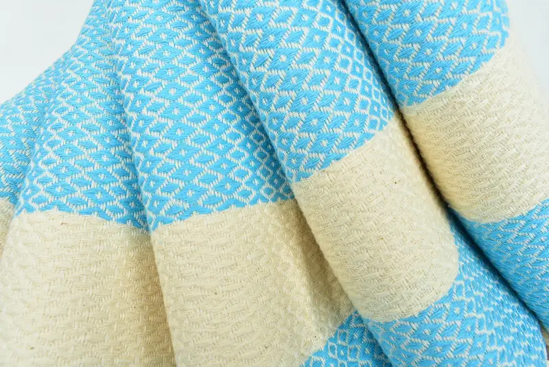 Monogrammed Hand Towel, 40x20 Cotton Geometric Towel, Bathroom Hand Towel, Gifts For Him, Monogram Towels, Monogram Kitchen Towel, Turkish Tea Towel - 5