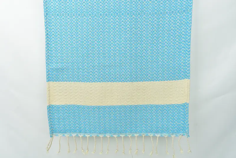 Monogrammed Hand Towel, 40x20 Cotton Geometric Towel, Bathroom Hand Towel, Gifts For Him, Monogram Towels, Monogram Kitchen Towel, Turkish Tea Towel - 8