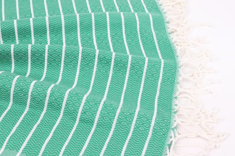 Unique Wedding Gift, Handmade Gift, Organic towel, 70x40 Cotton Striped Towel, Bath towel, Wedding Favors, Gift For Wedding Day, Decorative Towel - 8