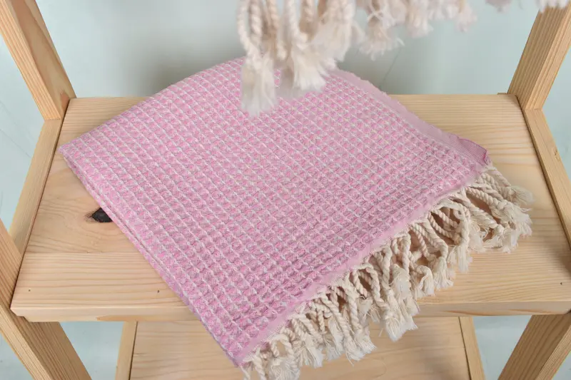 Summer Gift, Turkish Tea Towel, Handmade Gift, Holiday Towel, 44x22 Cotton Waffle Towel, Embroidery Towel, Personalized Hand Towel, Bridesmaid Gifts - 5