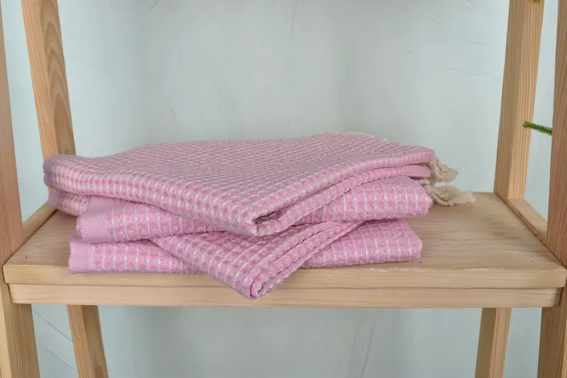 Summer Gift, Turkish Tea Towel, Handmade Gift, Holiday Towel, 44x22 Cotton Waffle Towel, Embroidery Towel, Personalized Hand Towel, Bridesmaid Gifts - 7