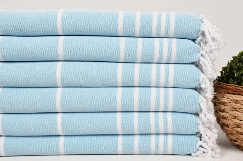 38x18 Cotton Striped Towel, Best Friend Wedding Gift, Personalized Kitchen Towel, Wedding Gift Ideas, Bridesmaid Gifts, Turkish Hand Towel - 2