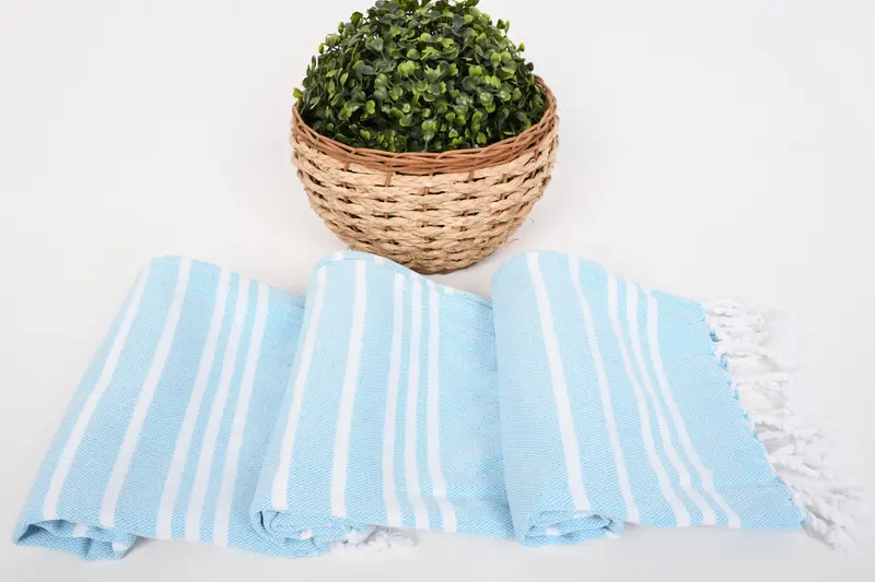 38x18 Cotton Striped Towel, Best Friend Wedding Gift, Personalized Kitchen Towel, Wedding Gift Ideas, Bridesmaid Gifts, Turkish Hand Towel - 8