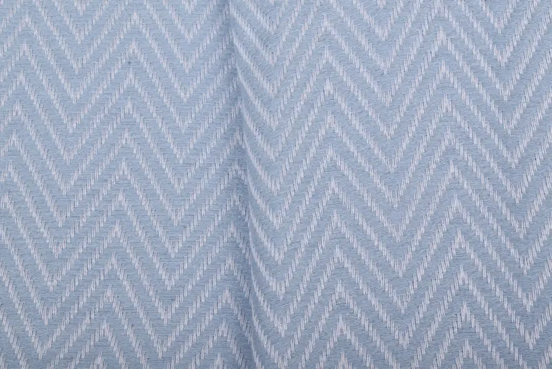 Custom Blanket, 96x80 Cotton Chevron Towel, Housewarming Gift, Wedding Anniversary Gift, Bachelorette Party Favors, Engagement Gift, Organic Throw - 6