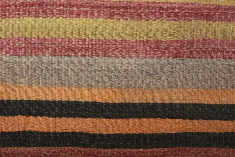 Bed Pillow Sham, Kilim Cushion Sham, 12x20 Yellow Pillow Cover, Vintage Kilim Throw Pillow, Cushion Case, Interior Designer Pillow - 3