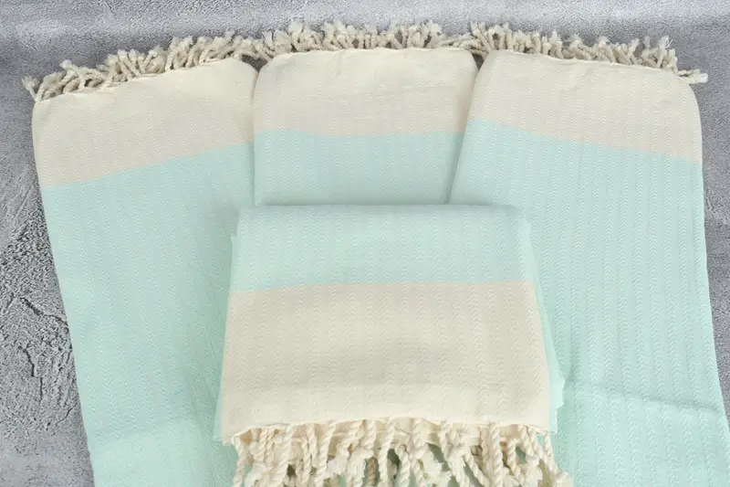 Hammam towel, Lightweight towel, Monogrammed Turkish Towel, Cute Beach Towel, 68x36 Cotton Palm Design Towel, Quick-dry peshtemal, Embroidery Towels - 4