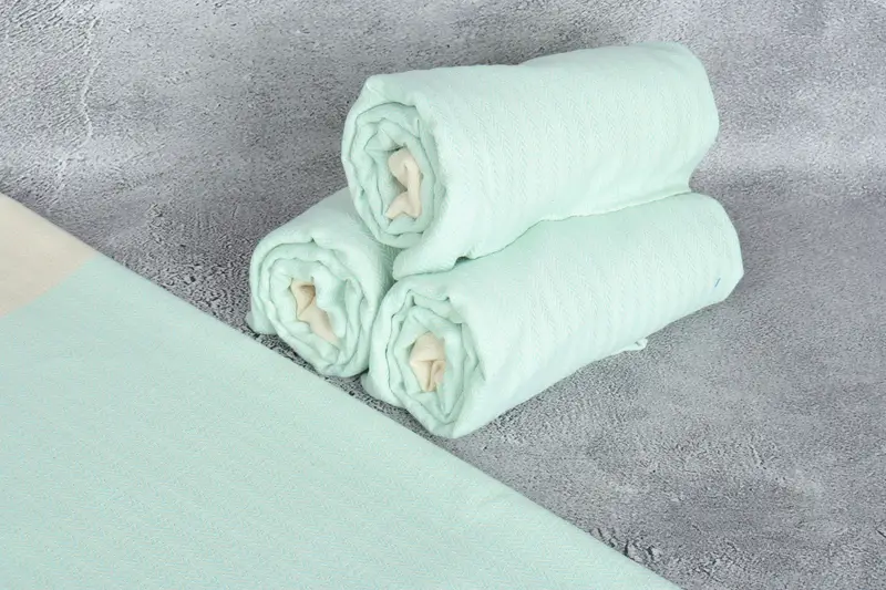 Hammam towel, Lightweight towel, Monogrammed Turkish Towel, Cute Beach Towel, 68x36 Cotton Palm Design Towel, Quick-dry peshtemal, Embroidery Towels - 8
