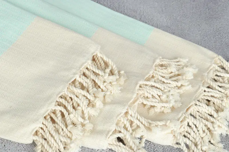 Hammam towel, Lightweight towel, Monogrammed Turkish Towel, Cute Beach Towel, 68x36 Cotton Palm Design Towel, Quick-dry peshtemal, Embroidery Towels - 5