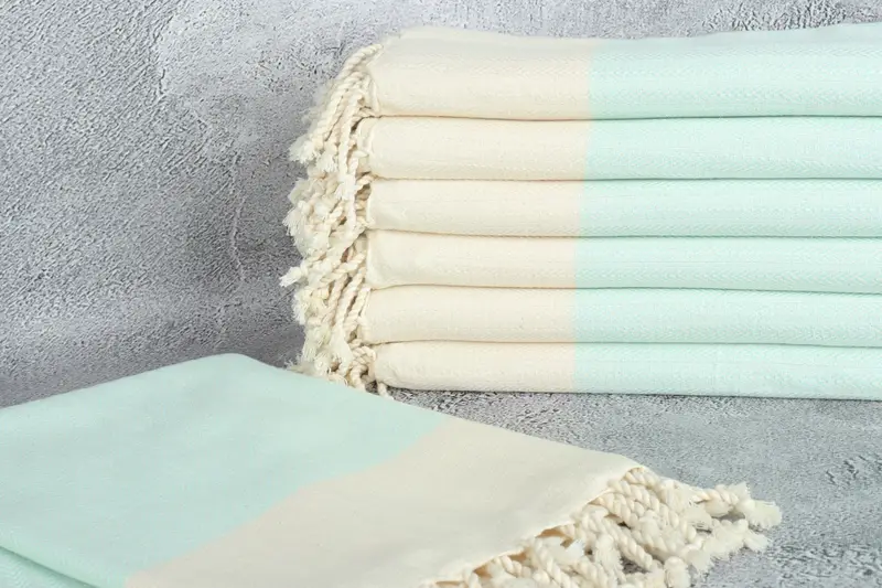Hammam towel, Lightweight towel, Monogrammed Turkish Towel, Cute Beach Towel, 68x36 Cotton Palm Design Towel, Quick-dry peshtemal, Embroidery Towels - 2