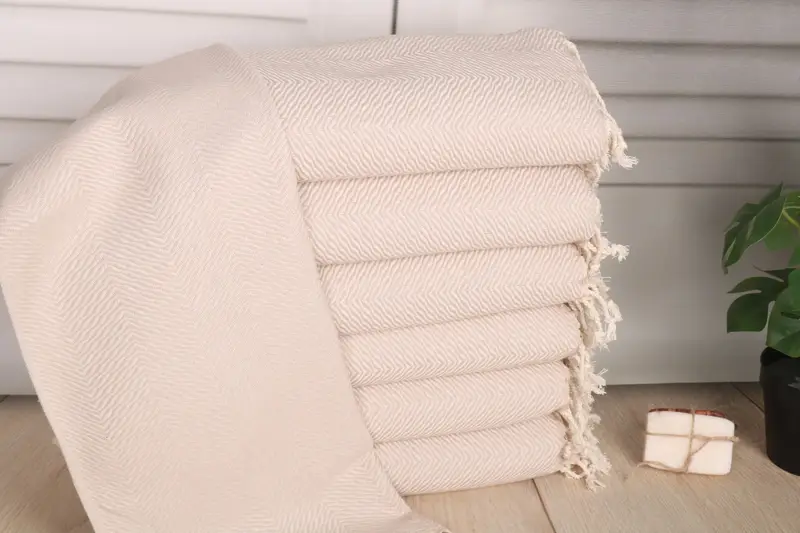 Spa Towel, Personalized Gift For Her, Custom Turkish Towel, Turkish Tea Towel, 40x20 Cotton Chevron Towel, Small Bath Towels, Wedding Gift - 1