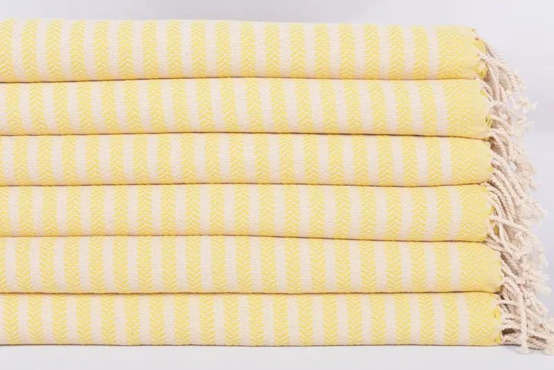 Home Gift, First Wedding Anniversary Gift, Turkish Tea Towel, Monogrammed Hand Towel, Wedding Favors, 40x18 Cotton Chevron Towel, Home Decor Gifts - 3