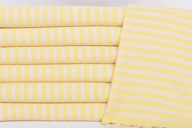 Home Gift, First Wedding Anniversary Gift, Turkish Tea Towel, Monogrammed Hand Towel, Wedding Favors, 40x18 Cotton Chevron Towel, Home Decor Gifts - 2