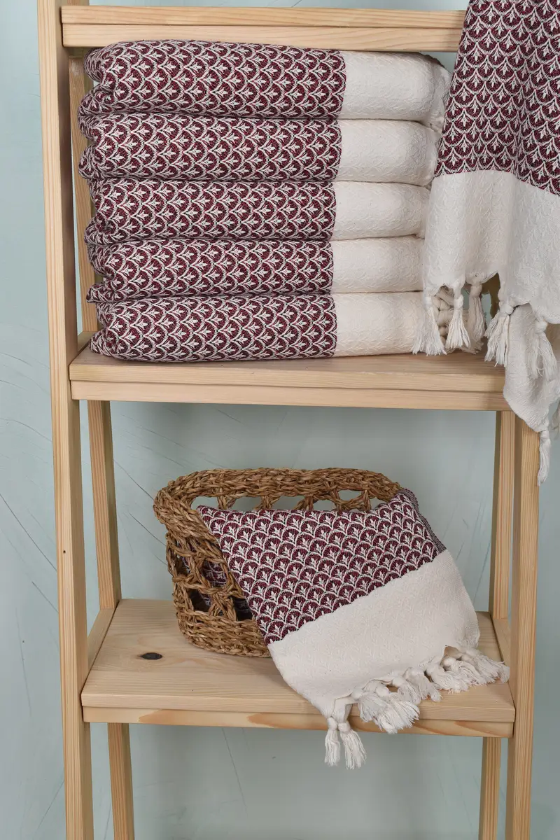 Bulk Order Towel, Monogrammed Hand Towel, Personalized Dish Towel, Anniversary Gift For Her, 34x18 Cotton Floral Design Towel, Wedding Favors - 3
