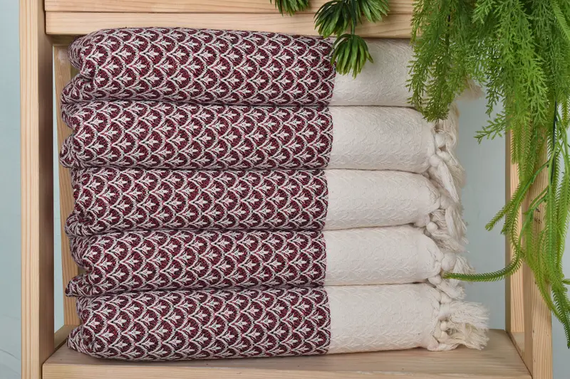 Bulk Order Towel, Monogrammed Hand Towel, Personalized Dish Towel, Anniversary Gift For Her, 34x18 Cotton Floral Design Towel, Wedding Favors - 1