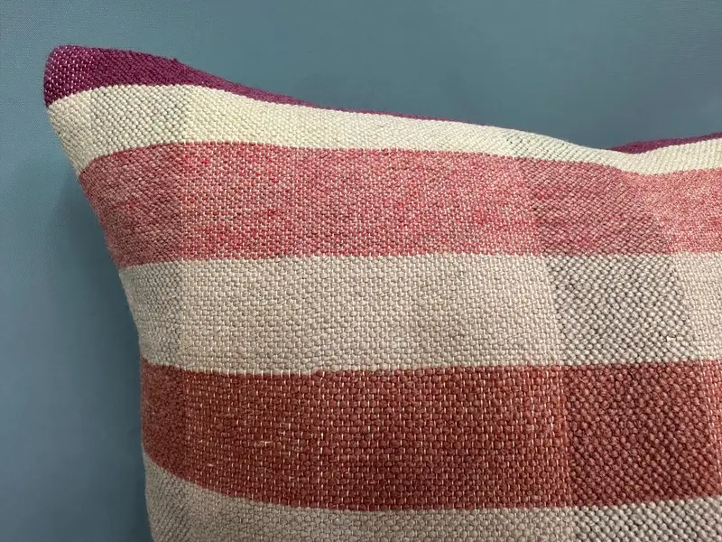 Yoga Pillow Sham, Kilim Pillow Cover, Decorative Cushion Case, 20x20 Beige Pillow Case, Vintage Pillow, Pillow Cover, Interior Designer Pillow - 5