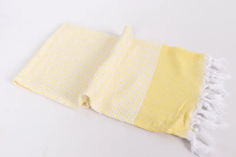 40x18 Cotton Diamond Towel, Monogram Towels, Bridesmaid Gifts, Monogram Hand Towel, Wedding Day Gift For Bride, Personalized Gift, Organic Towel - 6