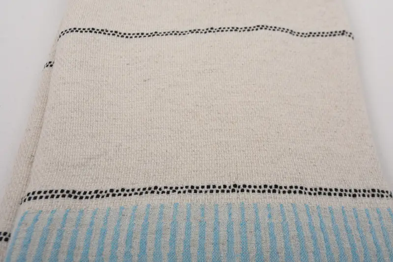 70x40 Linen Striped Towel, Lightweight towel, Valentines Day Gift Idea, Peshtemal Towel USA, Travel Towel, Turkish towel, Bachelorette Party Gifts - 4