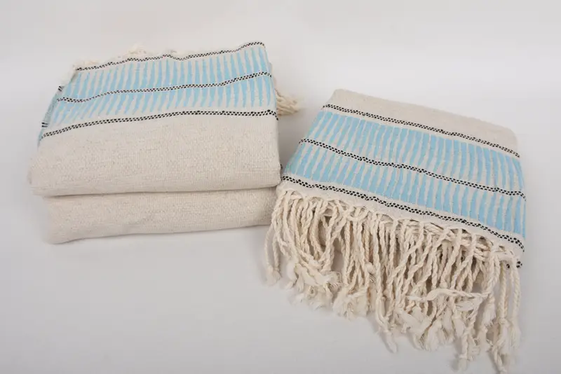 70x40 Linen Striped Towel, Lightweight towel, Valentines Day Gift Idea, Peshtemal Towel USA, Travel Towel, Turkish towel, Bachelorette Party Gifts - 7