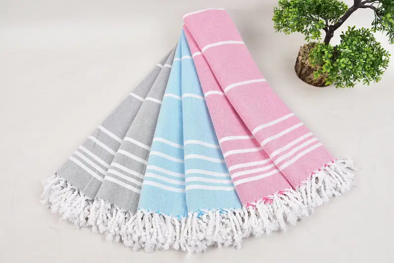 Turkish Hand Towel, Personalized Dish Towel, Personalized Kitchen Towel, Gift For Boyfriend, Spa Towel, 38x18 Cotton Striped Towel, Towel With Name - 4