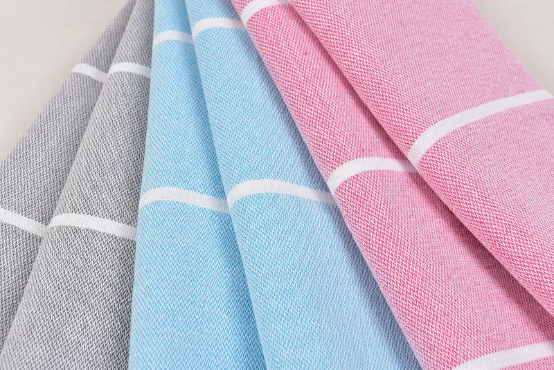 Turkish Hand Towel, Personalized Dish Towel, Personalized Kitchen Towel, Gift For Boyfriend, Spa Towel, 38x18 Cotton Striped Towel, Towel With Name - 5