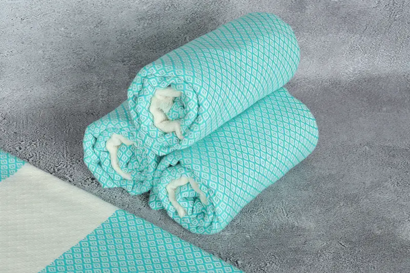 Wedding Favors, Best Wedding Gift, 70x36 Linen Diamond Towel, Bachelorette Favor, Handmade Turkish Towel, Bridesmaid Gift Towel, Home Decor Gifts - 8