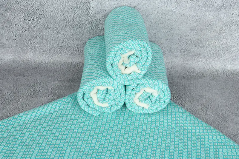 Wedding Favors, Best Wedding Gift, 70x36 Linen Diamond Towel, Bachelorette Favor, Handmade Turkish Towel, Bridesmaid Gift Towel, Home Decor Gifts - 7