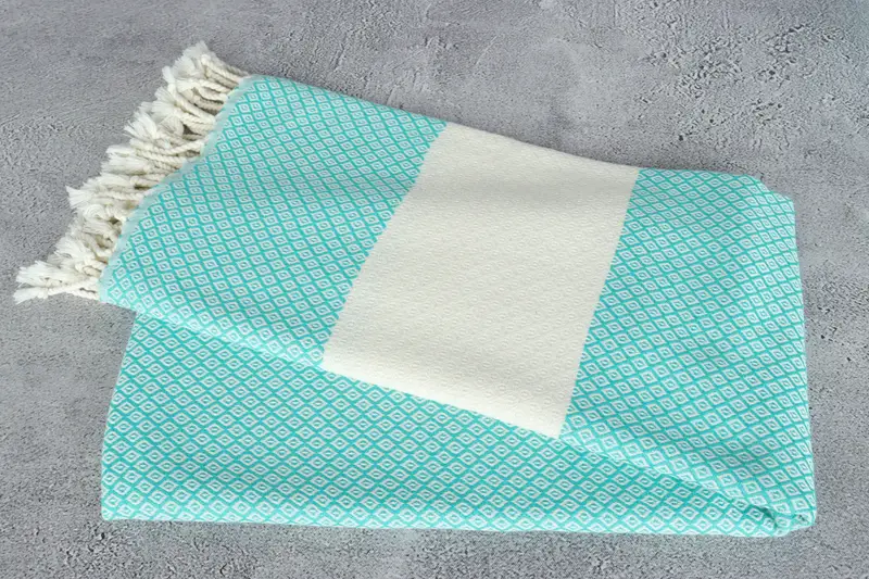 Wedding Favors, Best Wedding Gift, 70x36 Linen Diamond Towel, Bachelorette Favor, Handmade Turkish Towel, Bridesmaid Gift Towel, Home Decor Gifts - 6